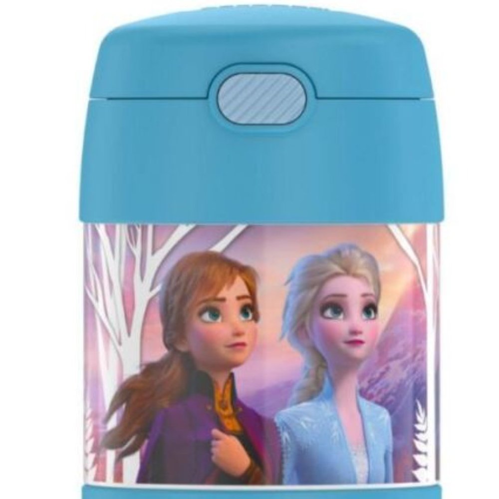 Thermos Kids FROZEN 2 Funtainer Food Jar 10 oz. with Spoon Blue